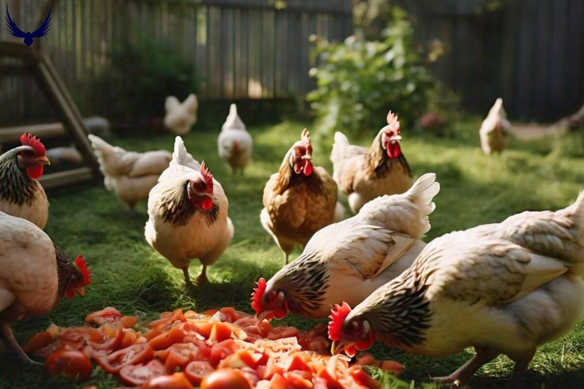 Serene Can Chickens Eat Tomato Plants Artwork in 4K Serene Can Chickens Eat Tomato Plants Artwork in 4K